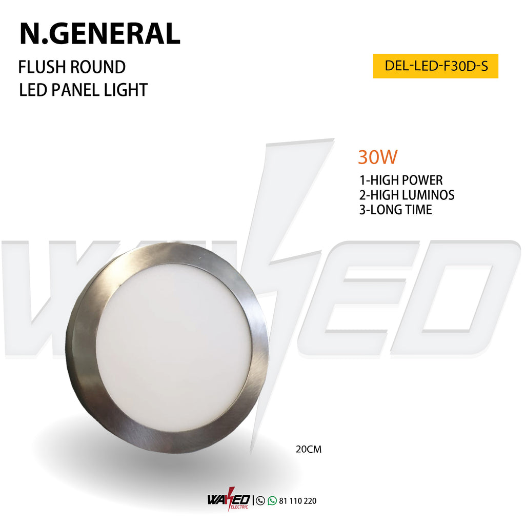 spot Light surface - 30W - Chrome