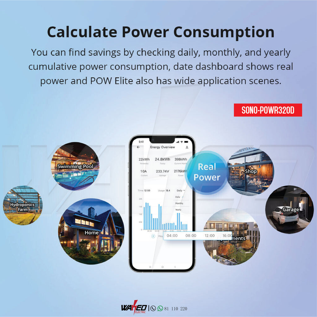 Smart Power Meter Switch - SONOFF