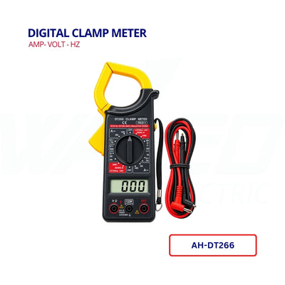 Digital Clamp Meter - AMP- VOLT - Hz - DT266