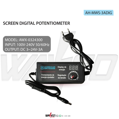 Screen Digital Potentiometer - 3A
