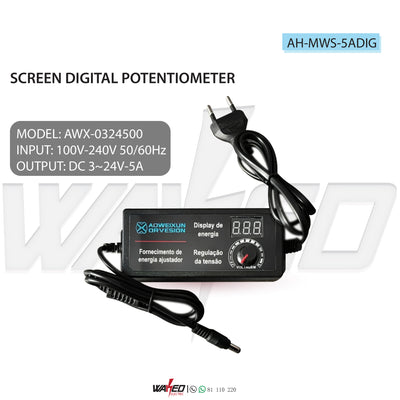 SCREEN DIGITAL POTENTIOMETER - 5A