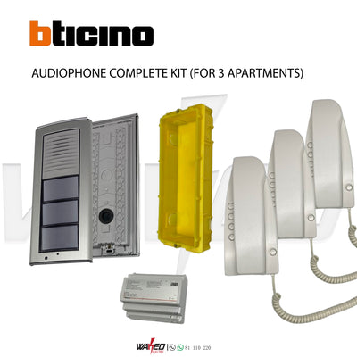 Audiophone - 3 Appartments - bticino