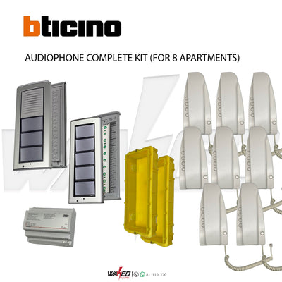 Audiophone - 8 Appartments - bticino