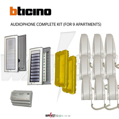 Audiophone - 9 AppartmentS - bticino