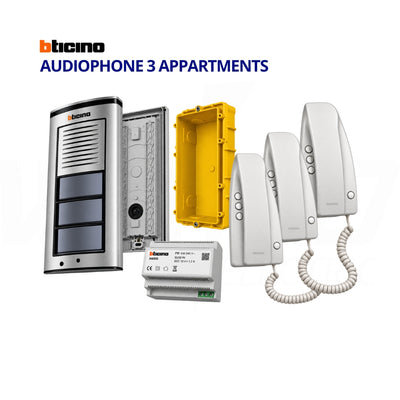 Audiophone - 3 Appartments - bticino