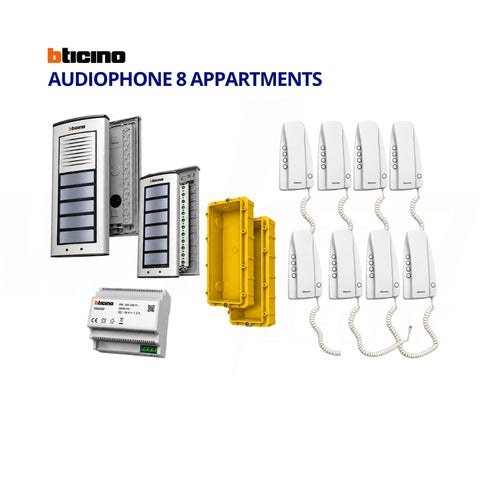 Audiophone - 8 Appartments - bticino
