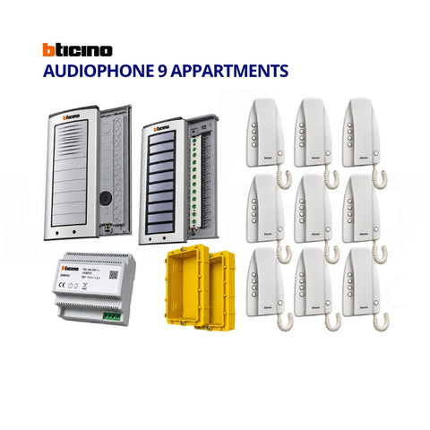 Audiophone - 9 AppartmentS - bticino