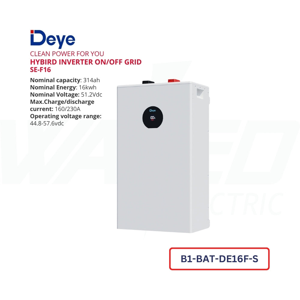 Deye 16kWh Lithium Battery