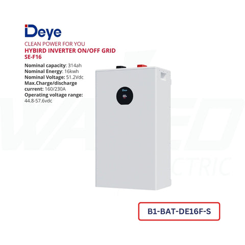 Deye 16kWh Lithium Battery