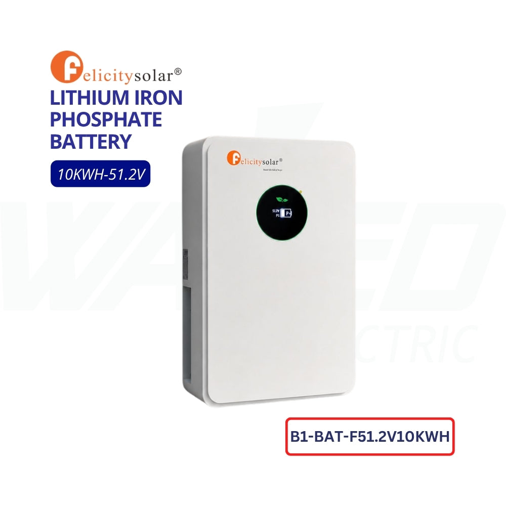 Felicity Solar Lithium Iron Phosphate Battery - 10kWh - 51.2V
