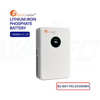 Felicity Solar Lithium Iron Phosphate Battery - 10kWh - 51.2V