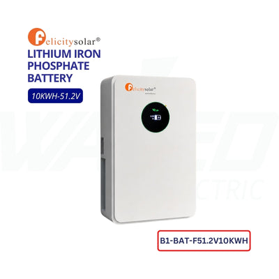 Felicity Solar Lithium Iron Phosphate Battery - 10kWh - 51.2V