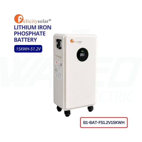 Felicity Solar Lithium Iron Phosphate Battery - 15kWh - 51.2V