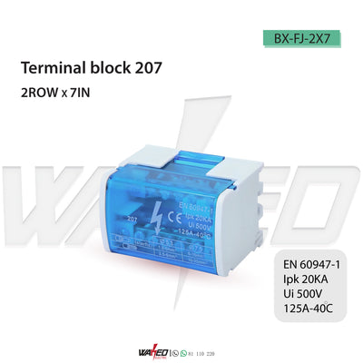 terminal Blocks - 2row X 7in