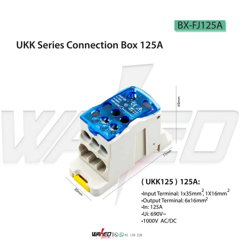 UKK SERIES CONNECTION BOX 125A