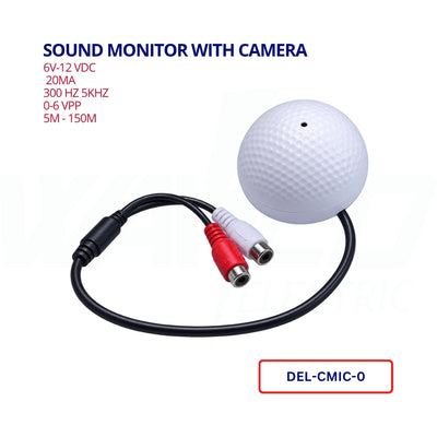 Sound Monitor With Camera