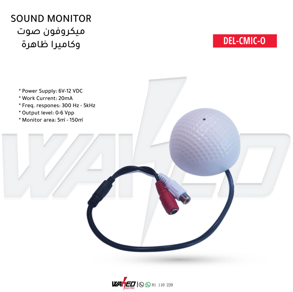 Sound Monitor With Camera