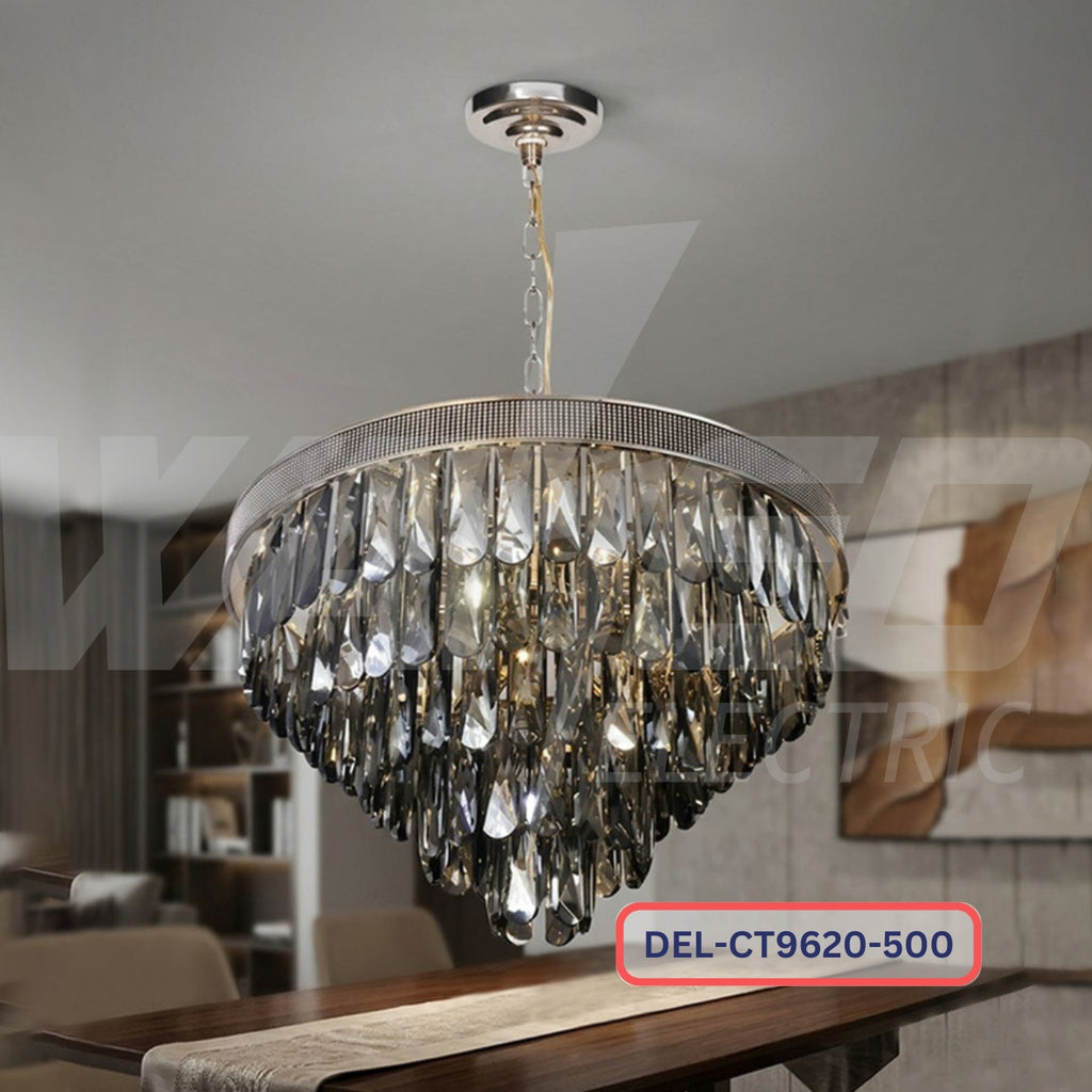 Crystal Chandelier – Elegant Modern Lighting