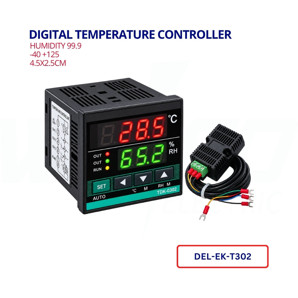 Digital Temperature Controller -     -40 +125