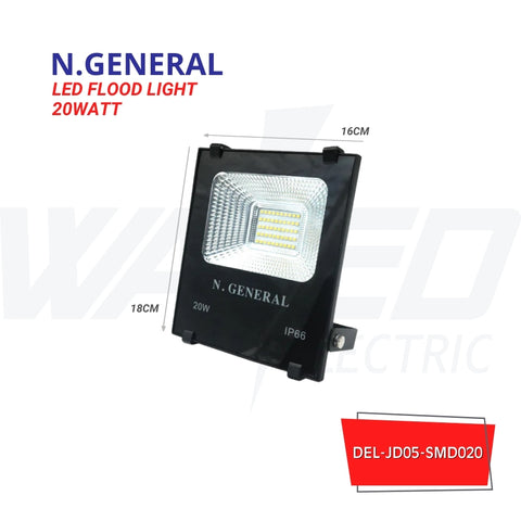 fLOOD LIGHT LED -20W -N.GENERAL