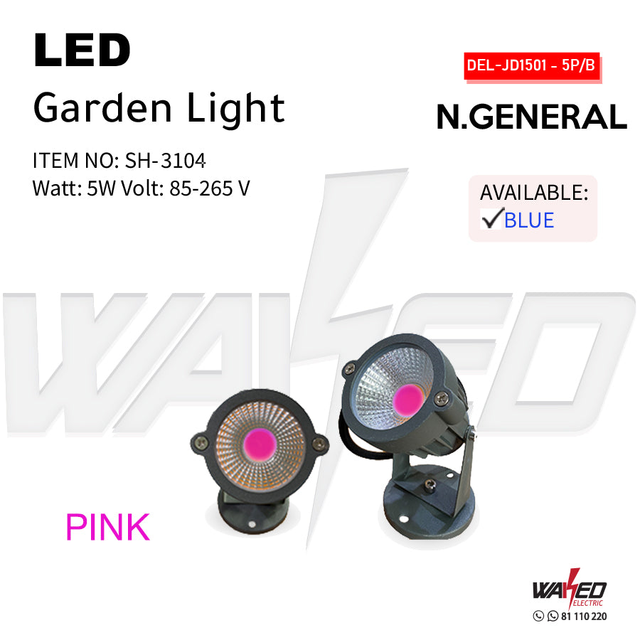 Garden Light - 5W - Colored -  N.GENERAL