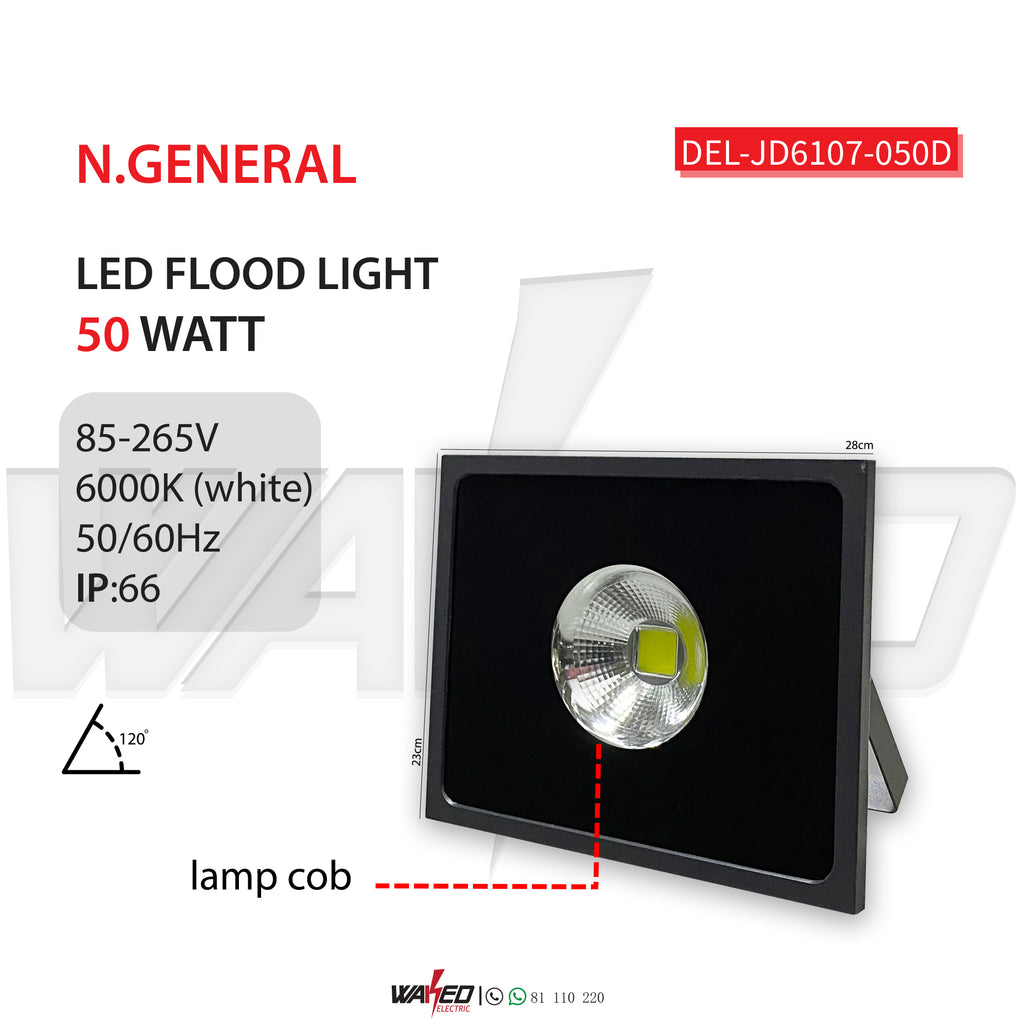 Led Flood Light - 50W - N.General