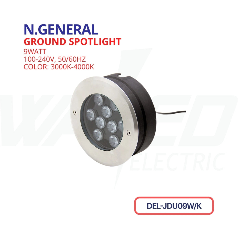Ground spotliight - 9w  - N.GENERAL