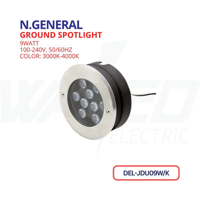Ground spotliight - 9w  - N.GENERAL