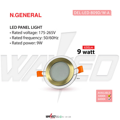 Glass Spot Light - 9w - BRONZE - N.GENERAL