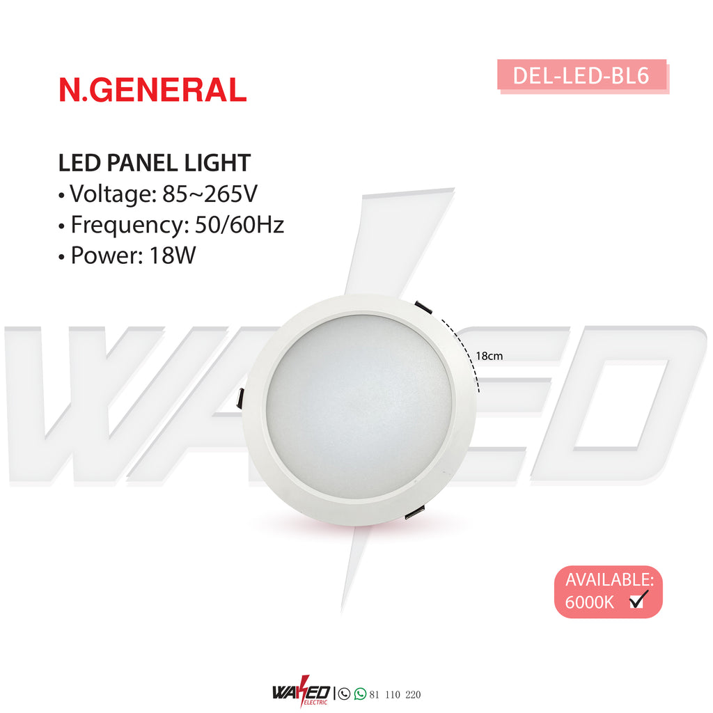 Spot Led - 18w - Slim - N.GENERAL