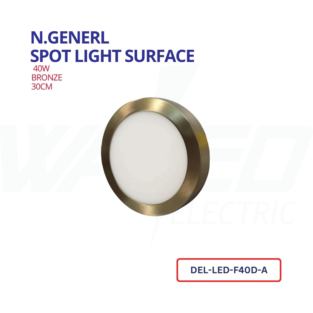 spot Light surface - 40W - Bronze