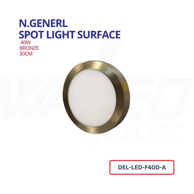 spot Light surface - 40W - Bronze