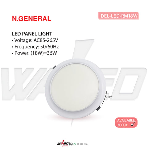 Spot Light - 18W-N.General