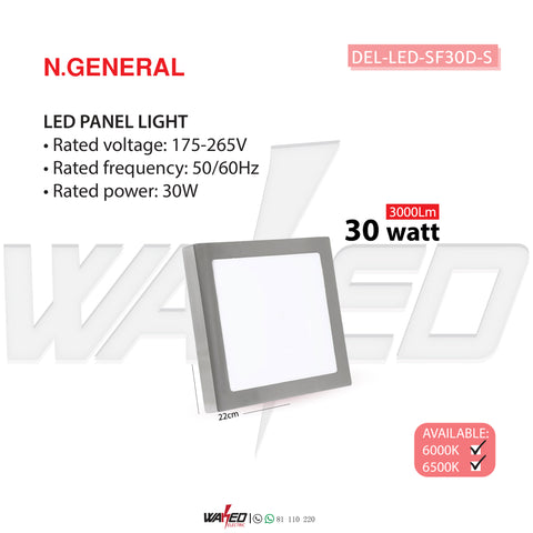 N.General Spot Light - 30W - Square