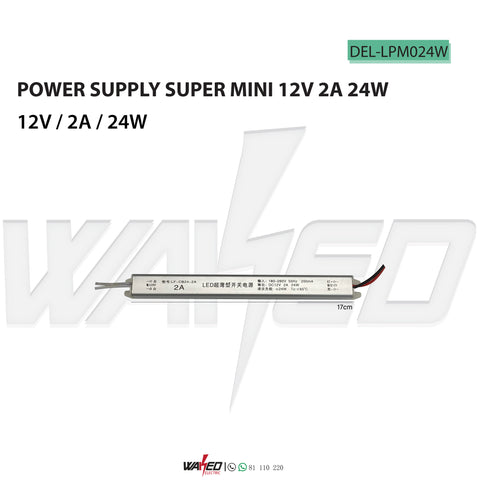 Mini power supply - 12v - 2A - 24W