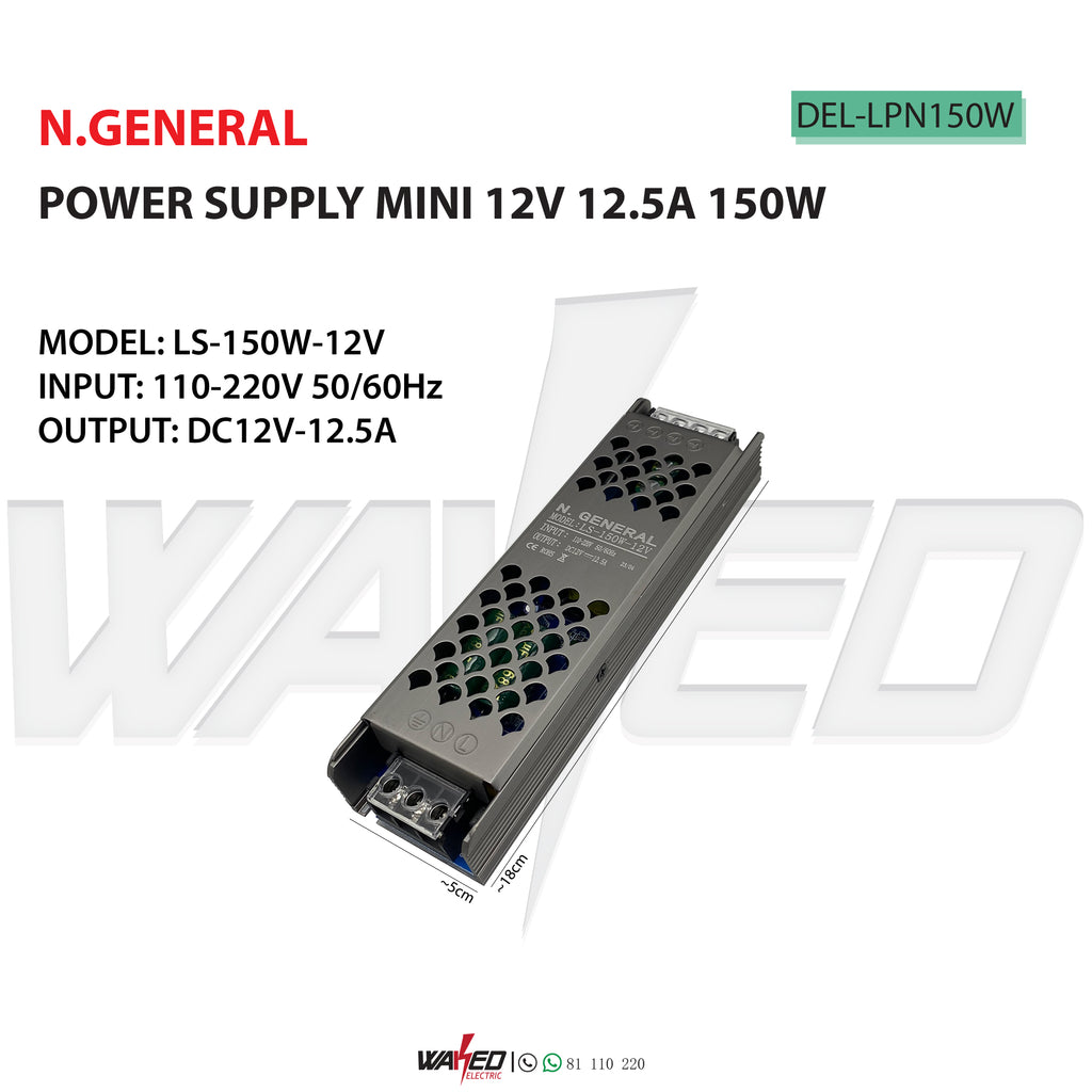 Power Supply Mini-150W-12V-12.5A