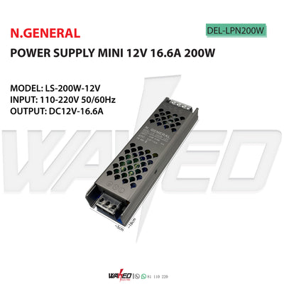 Power Supply Mini-200W-12V-16.7A