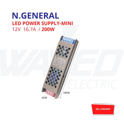 Power Supply Mini - 12V 16.7A 200W - N.GENERAL