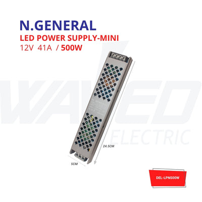 Power Supply Mini -  12V 41A 500W - N.GENERAL