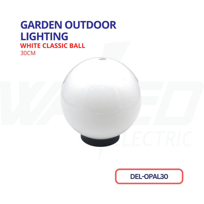 Garden Outdoor Lighting -  30cm - Classic Ball