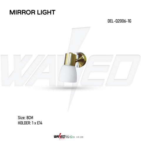Mirror Light - 1/2/3 Lamp - White