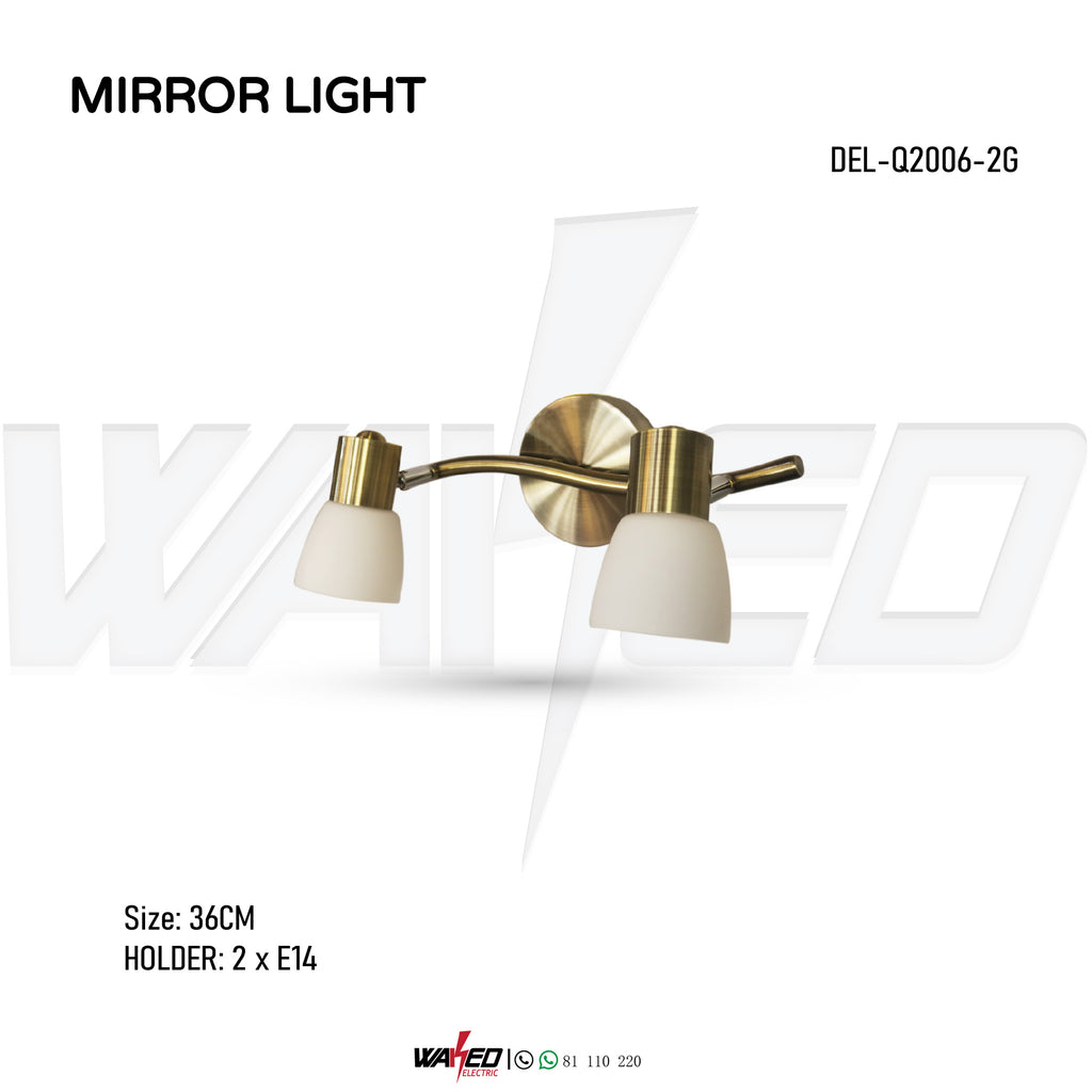 Mirror Light - 1/2/3 Lamp - White