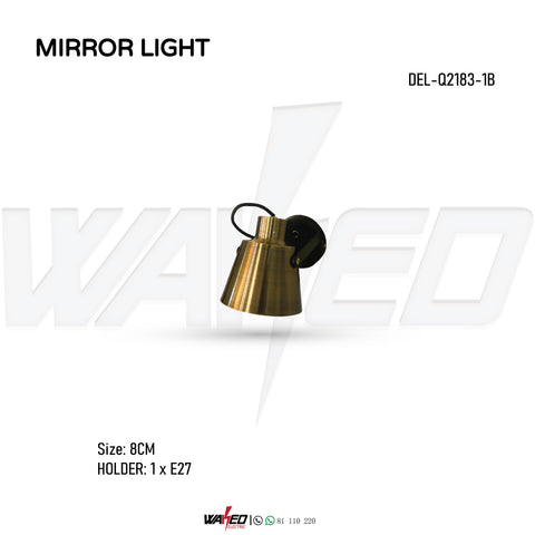 MIRROR LIGHT - 1/2/3 LAMP - Bronze