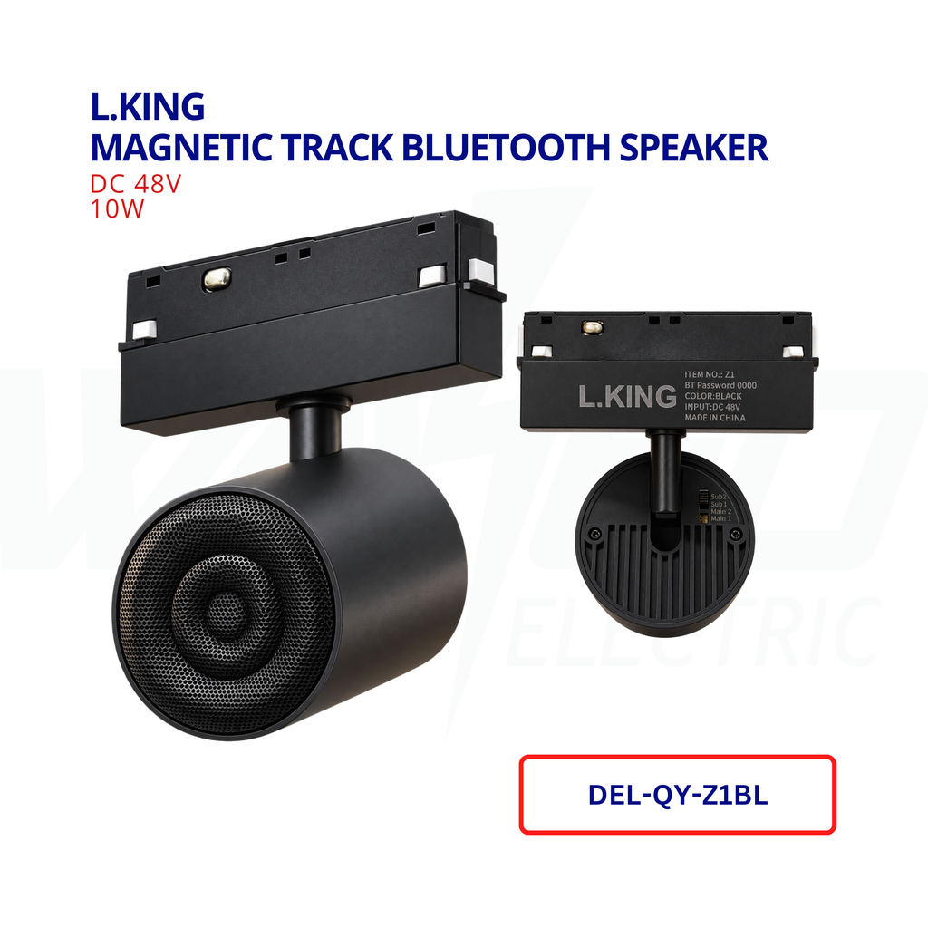 L.KING Z1 Magnetic Track Bluetooth Speaker – 10W / Black
