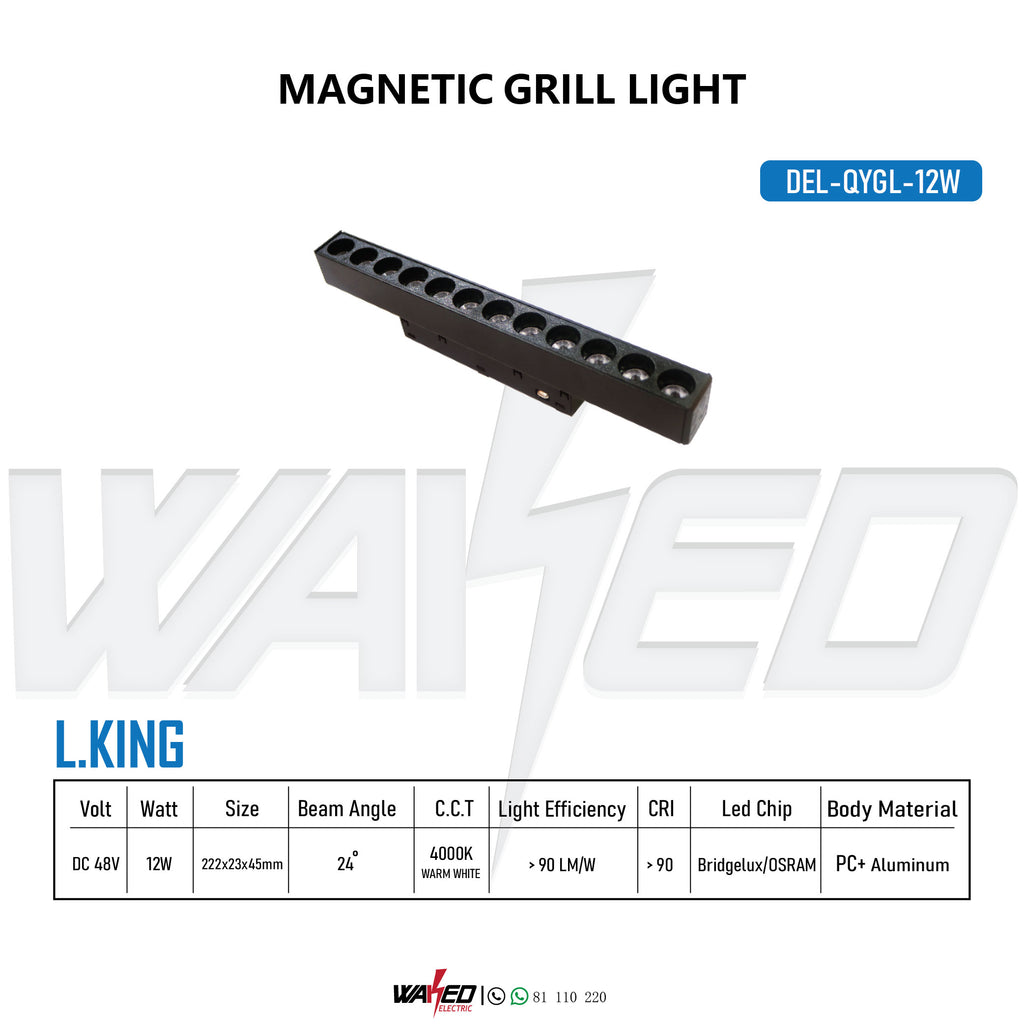 Magnetic Grill Light - 12w
