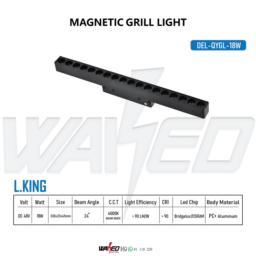 Magnetic Grill Light - 18w