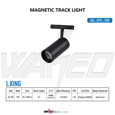 MAGNETIC  TRACK LIGHT - 12w