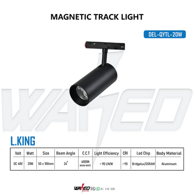 MAGNETIC TRACK LIGHT - 20W