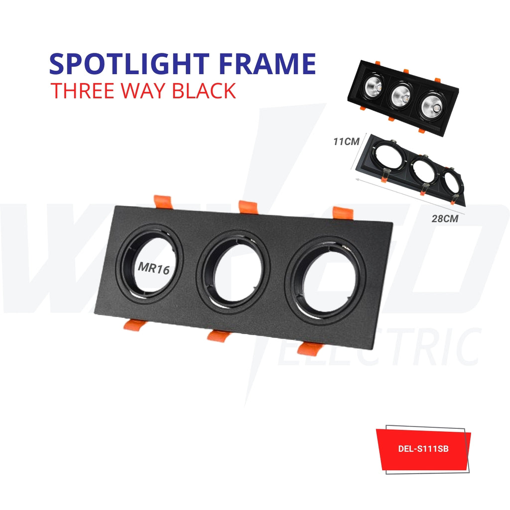 Spotlight Frame - MR16 - 3WAY