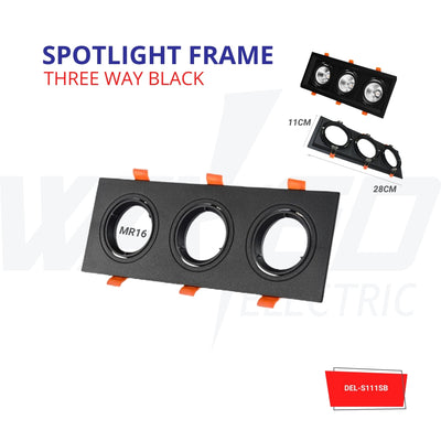 Spotlight Frame - MR16 - 3WAY